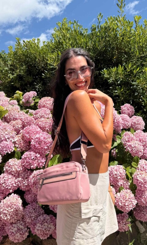 BANDOLERA MORRAL JENGIBRE ROSA MAUVE