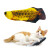 Juguete Gato Pescado Con Movimiento Interactivo Movil Variante Color Amarillo Negro