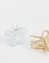 Broches Sets Hawaianas Set De Broches - Combinacion Bicolor