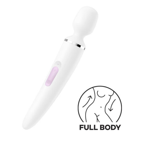 Satisfyer Wand-er Women Vibrador Blanco Satisfyer Wand-er Women Vibrador Blanco