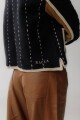 PRE VENTA Chaqueta Mena Negro y Camel