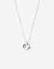 Cadena Corta con Dije Con Dijes Collar Corto Layer Corazón - Plateado