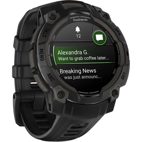 Reloj Smartwatch Garmin Instinct 3 Amoled 45 mm Black Reloj Smartwatch Garmin Instinct 3 Amoled 45 mm Black