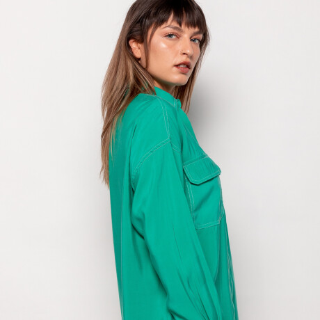 CAMISA FICO Verde Esmeralda