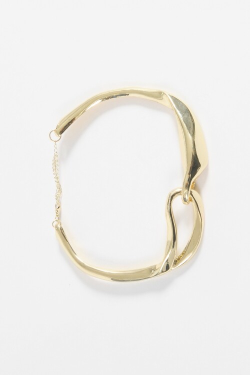 Collar rígido dorado