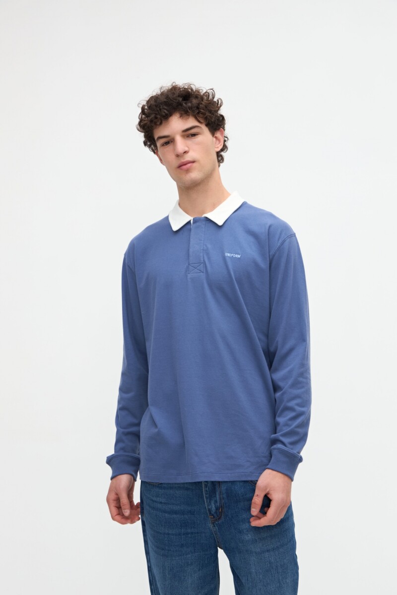 Remera polo Nicky - Indigo 