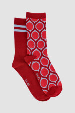 Medias de algodón. en pack de 2 en variedad de diseños. Variante 40