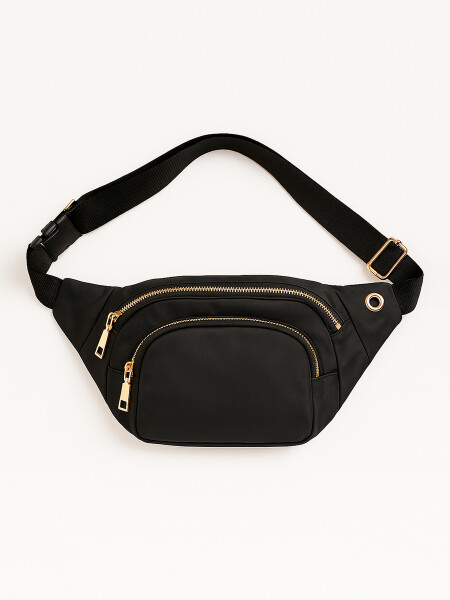 RIÑONERA MAGNOLIA NEGRO