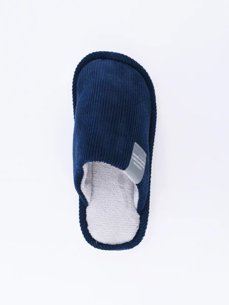 PANTUFLA DOREEN AZUL OSCURO
