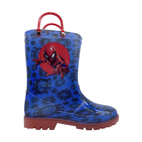 Botas de Lluvia Infantiles Spiderman Talle 24 al 30 U