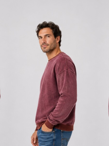 BUZO OXX MGF21 BORDO