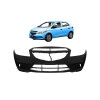 PARAGOLPE DELANTERO NEGRO LISO Paragolpe Delantero Negro Liso