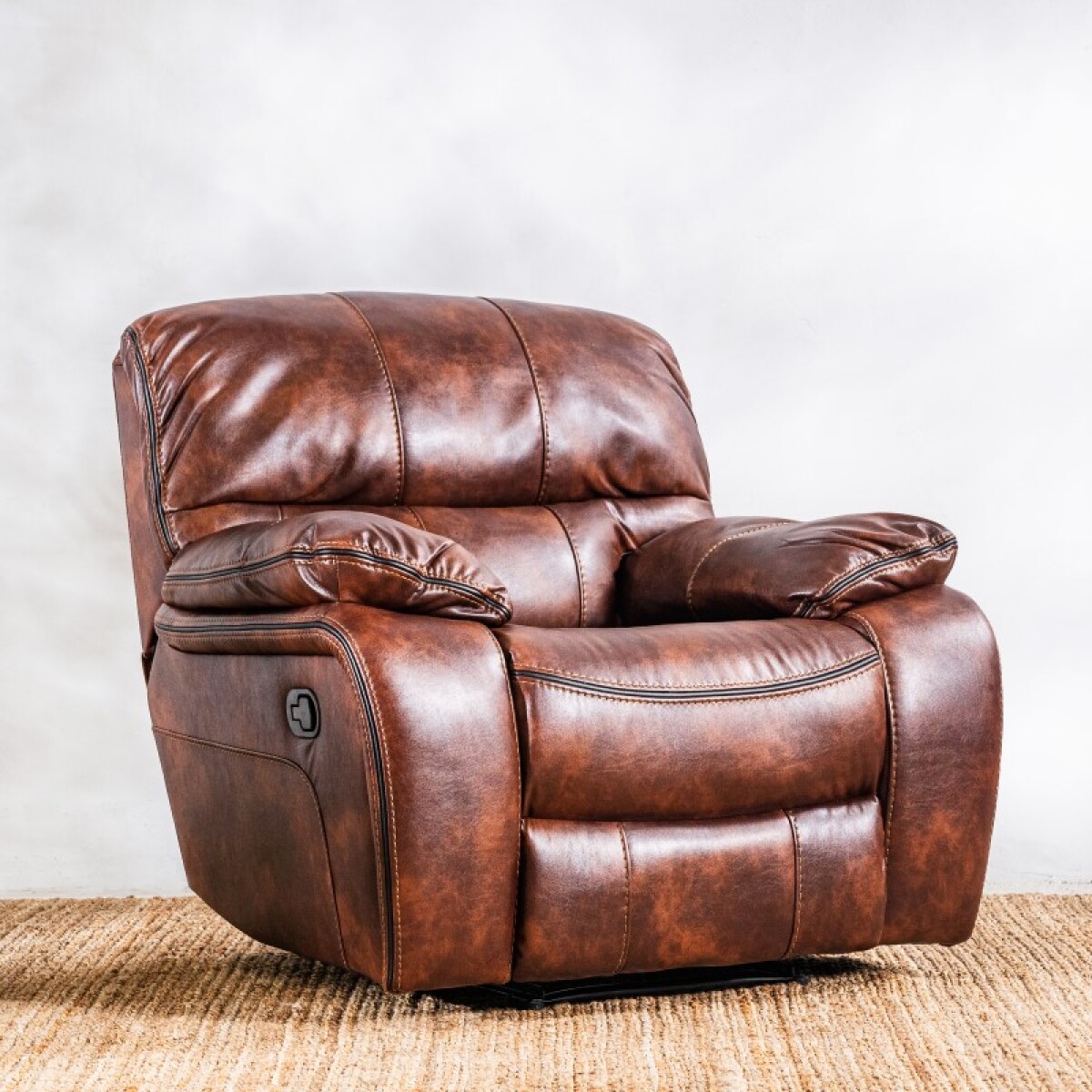 Sillón Reclinable Niza 1 Cuerpo Chocolat 
