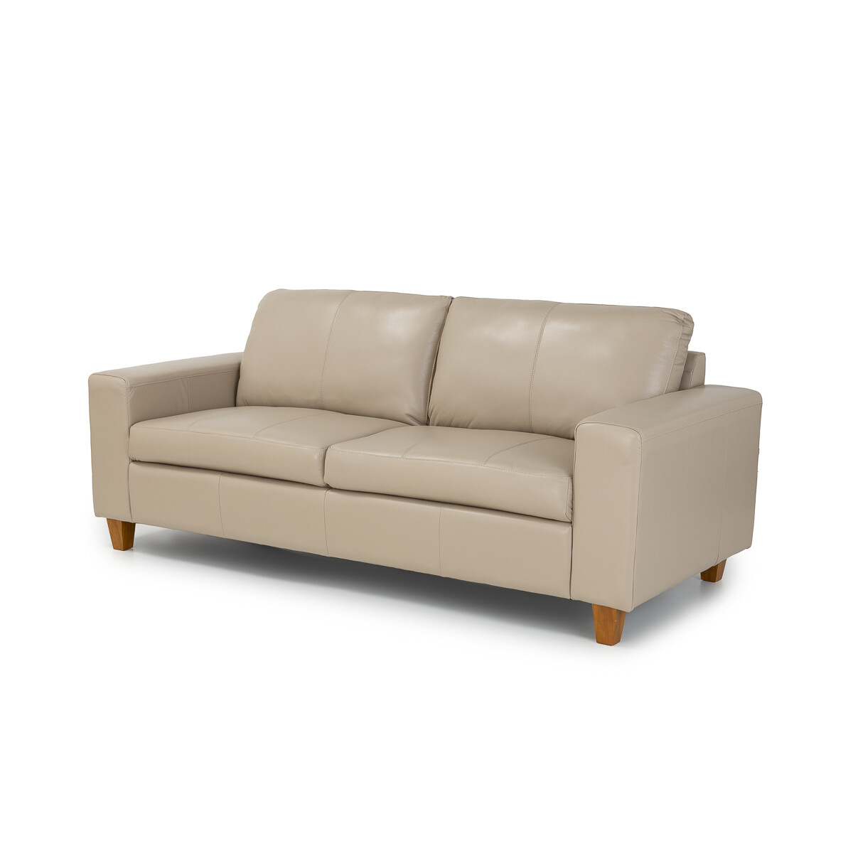 Sofá Royale - Cuero Básico - 3 cuerpos - 519 (Beige) 