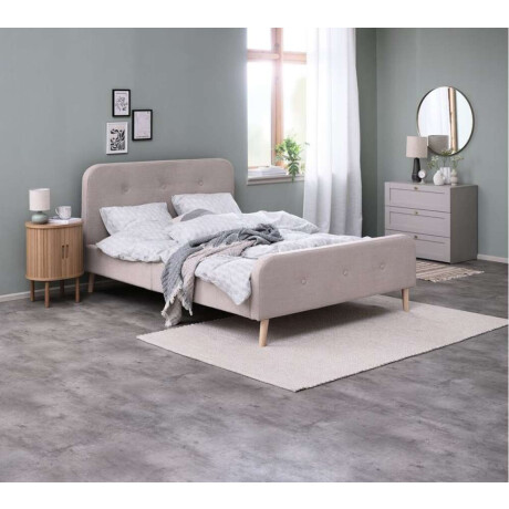 Estructura Cama Kongsberg 140X190 Beige