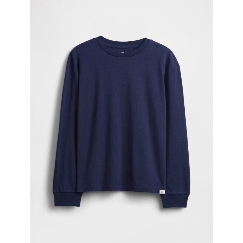 LS RELAXED TEE NEW NAVY