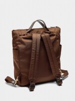 Mochila De Nylon Para Portátil 13" canela