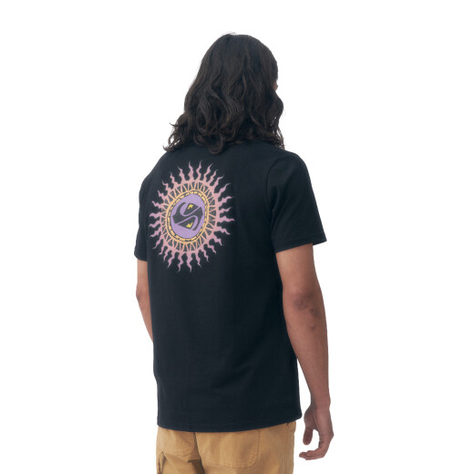Remera Quiksilver Beach Blast - Negro Remera Quiksilver Beach Blast - Negro