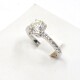 Anillo Oro 18K Y Brillantes 2 Ct Aprox. Anillo Oro 18K Y Brillantes 2 Ct Aprox.