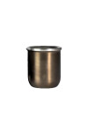 MATE TERRANO ACERO SICILIA MARRON METALIZADO