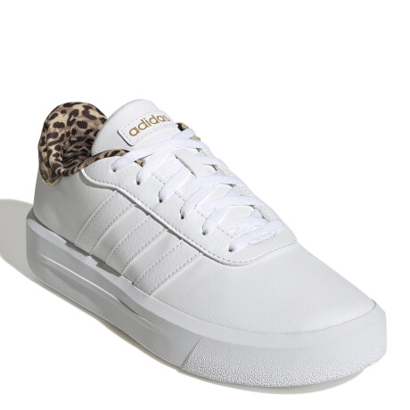 Championes de Mujer Adidas Court Plataforma Blanco - Leopardo