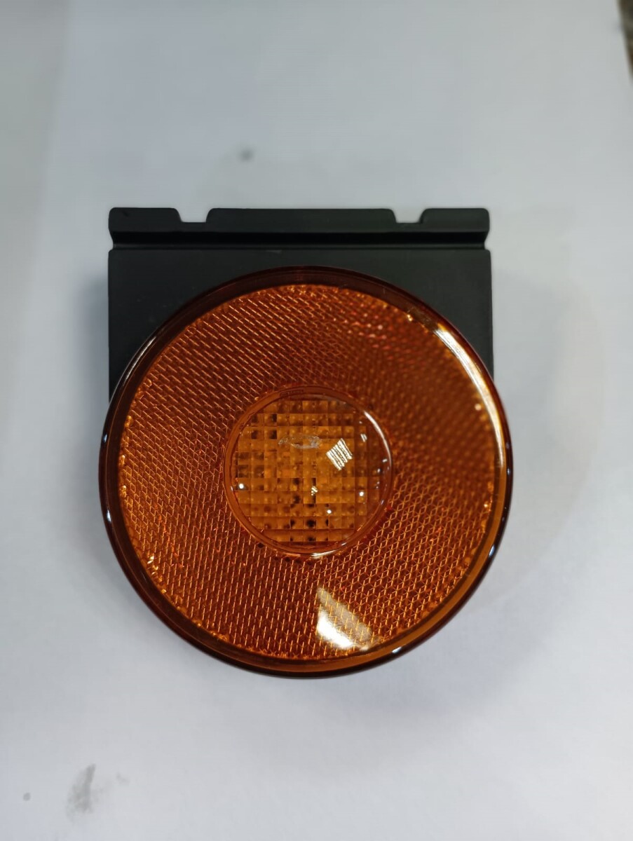 FARO LED - LATERAL REDONDO AMBAR - 