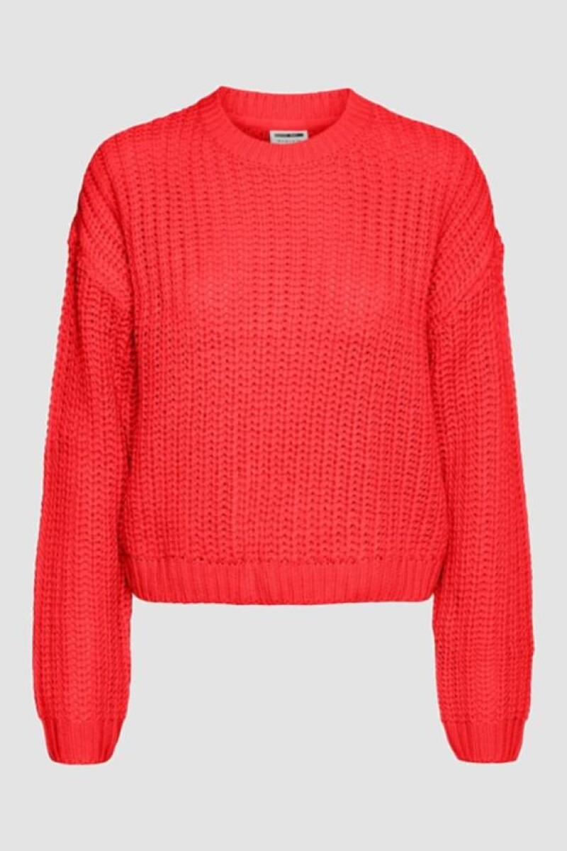sweater charlie tejido - Poppy Red 