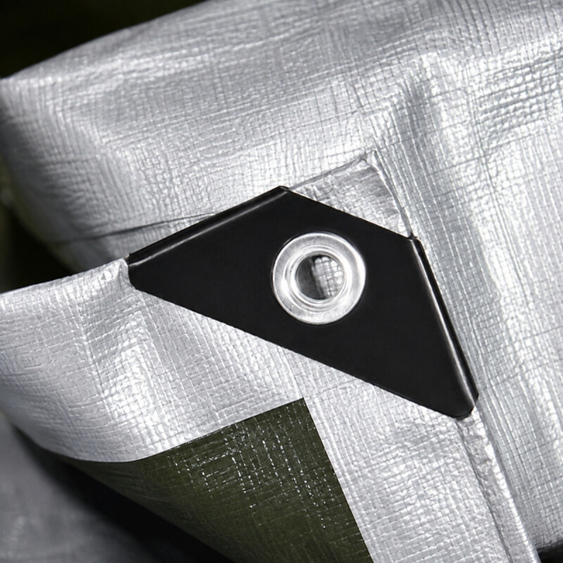 Lona 6x4 Impermeable con ojales VERDE