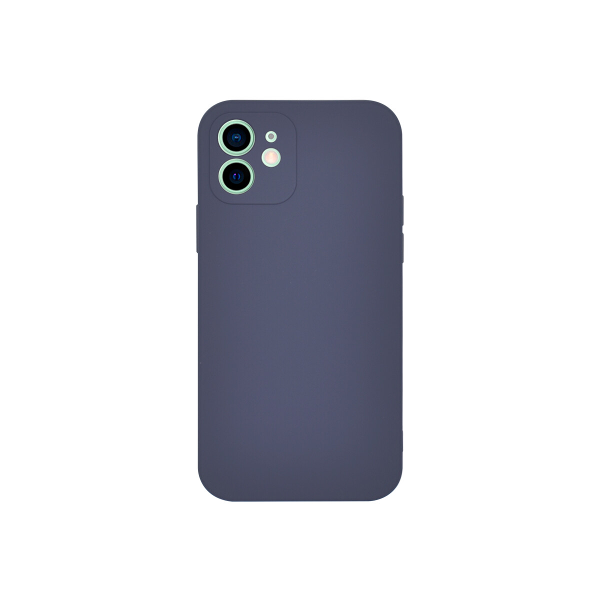 Protector iPhone 12 engomado color azul 