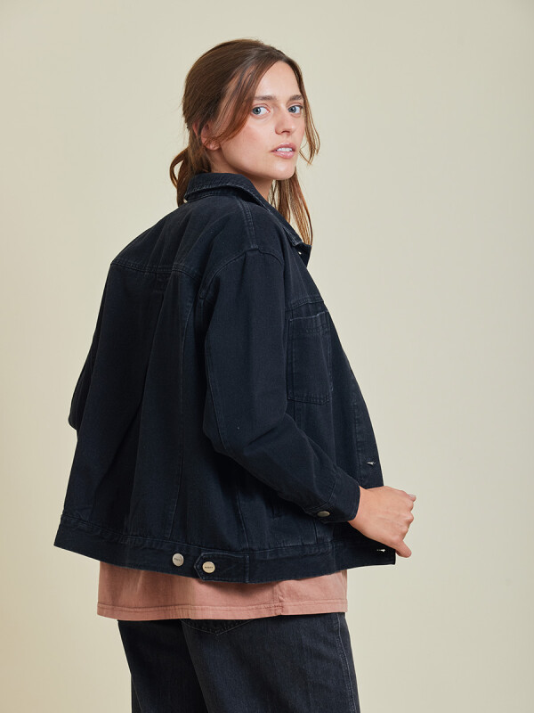 CAMPERA JEAN BALZI RUSTY Negro