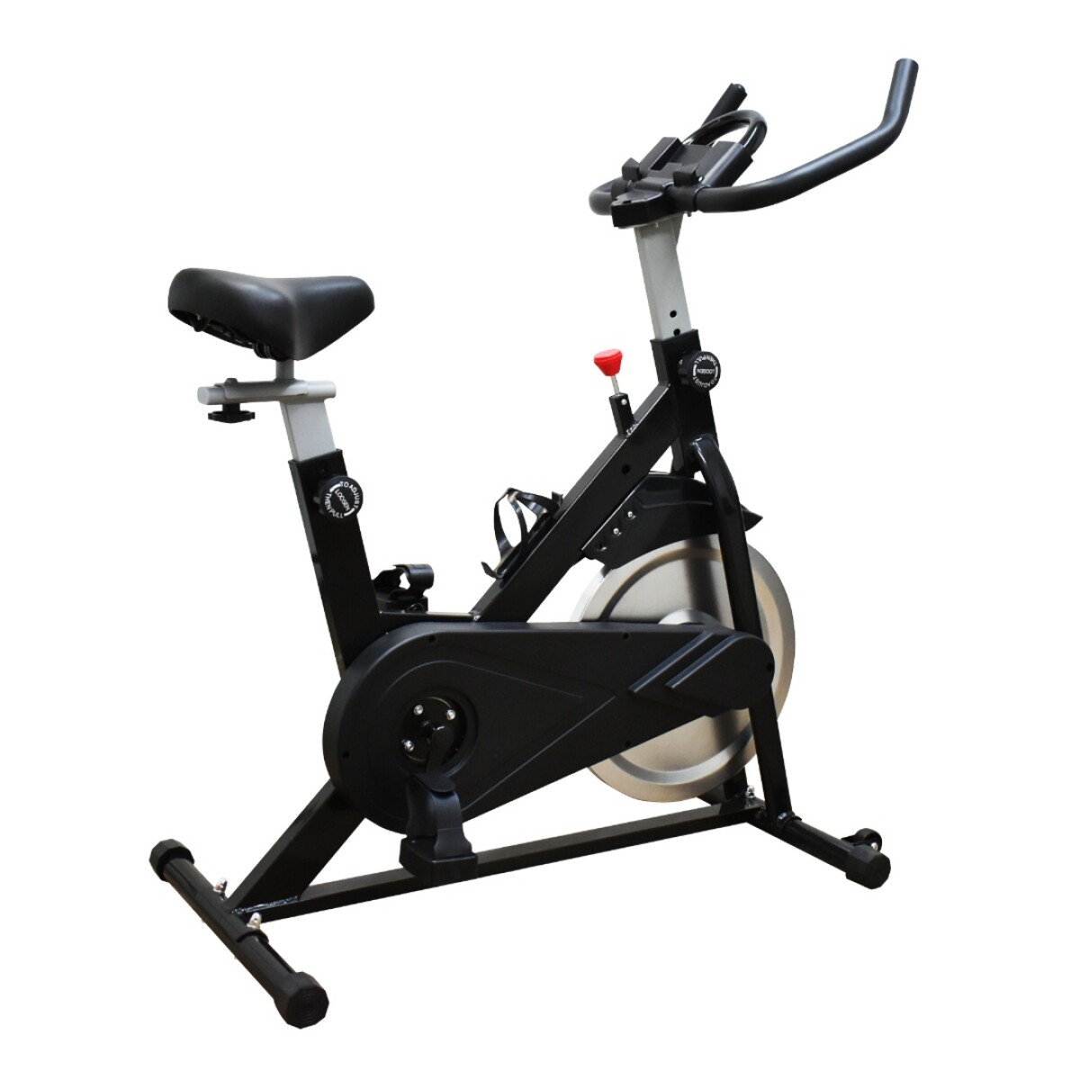 Bicicleta Fija de Spinning Regulable Fitness Entrenamiento - Negro 