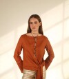 Blusa Libélula Terracota