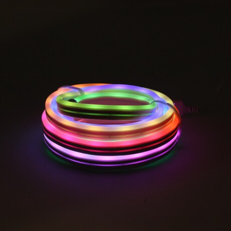 Kit Completo Tira Neon Rgb Multiocolor Smart 5 Metros Kit Completo Tira Neon Rgb Multiocolor Smart 5 Metros