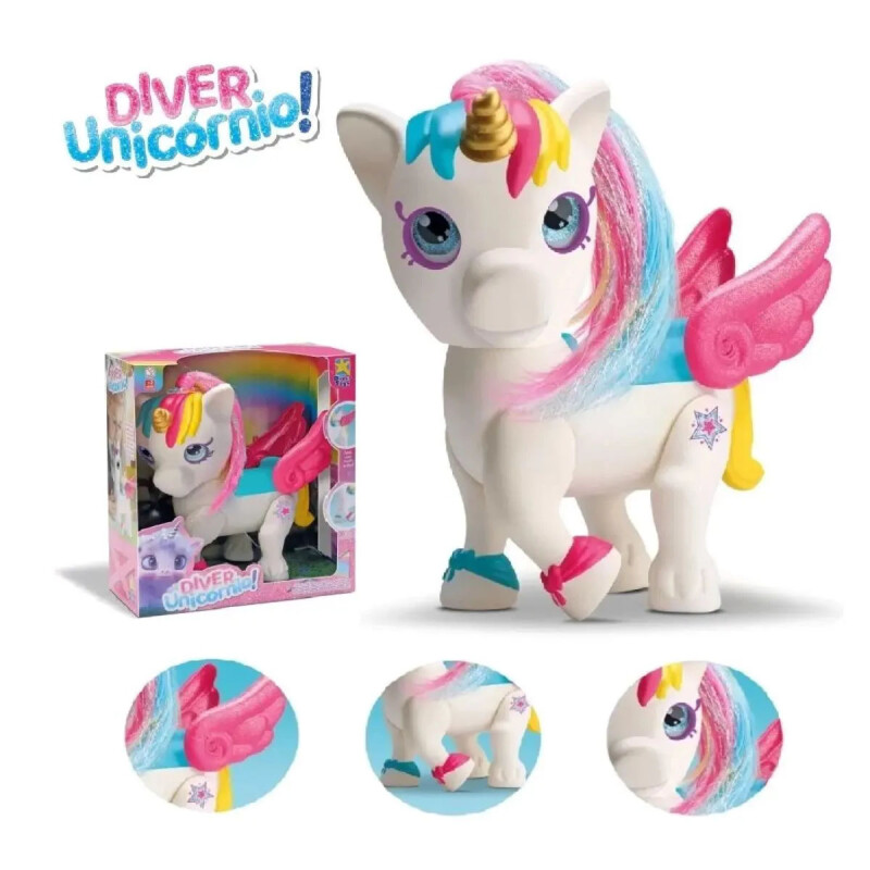 Unicornio Diver Surprise articulado Unicornio Diver Surprise articulado