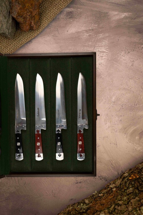 Juego de cuchillos Poker - Acero Inox Juego de cuchillos Poker - Acero Inox