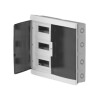 TABLERO EMB. PLAST. P/72 TM DIN PUERTA FUME GENROD TABLERO EMB. PLAST. P/72 TM DIN PUERTA FUME GENROD