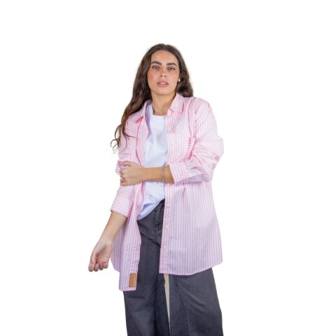 CAMISA PALMA S-L ROSA