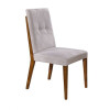 SILLA ALTA - MADERA CINAMOMO - TAPIZADO BEIGE TRAMADA SILLA ALTA - MADERA CINAMOMO - TAPIZADO BEIGE TRAMADA