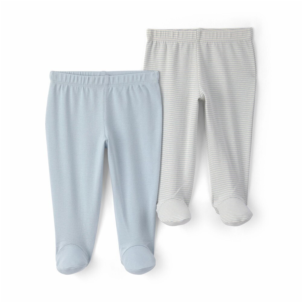 Set de Peleles Algodón Carters x2 RN celeste