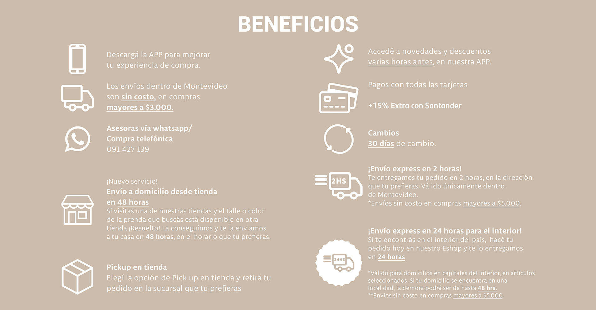beneficios