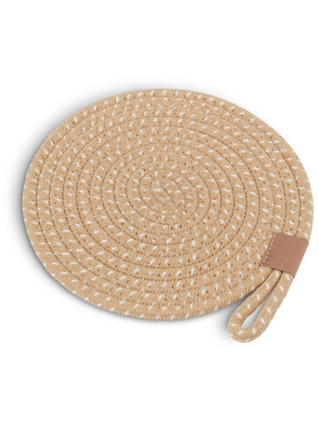 Posavasos MAKSEN Ø20cm arena Posavasos MAKSEN Ø20cm arena
