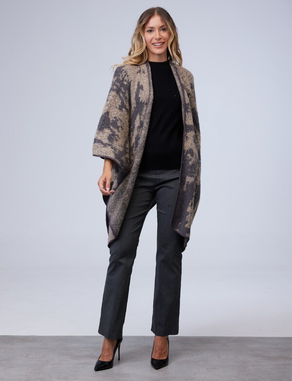 Kimono Soft MULTI/GRIS
