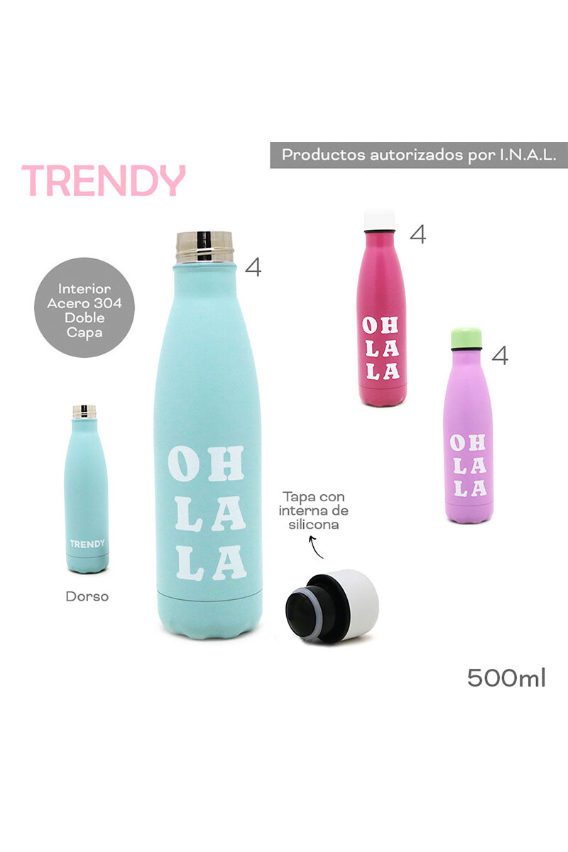 Botella de acero 500ML Acqua