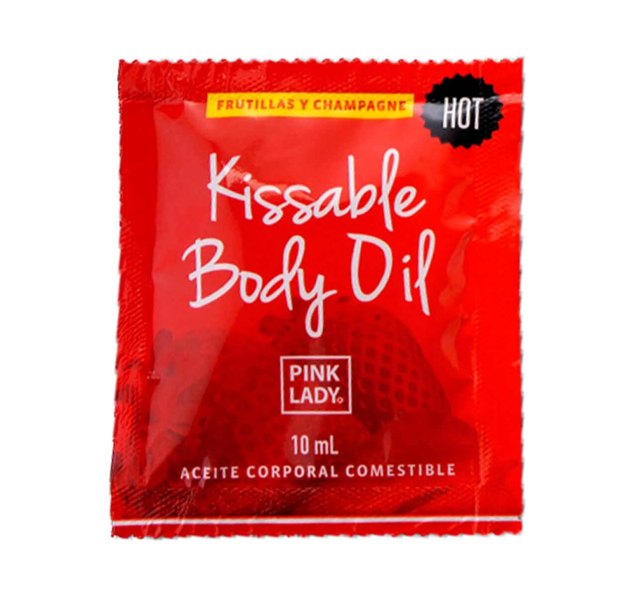 Pink Lady Aceite para Masajes y Lubricación Frutillas con Champagne 10 ml 