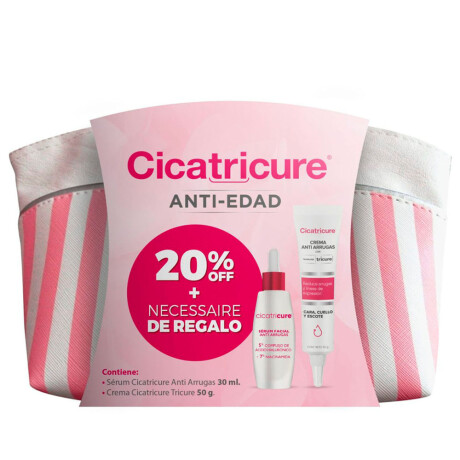 Cofre Cicatricure Tricure Crema Facial 50g + Sérum Antiage 30ml Cofre Cicatricure Tricure Crema Facial 50g + Sérum Antiage 30ml
