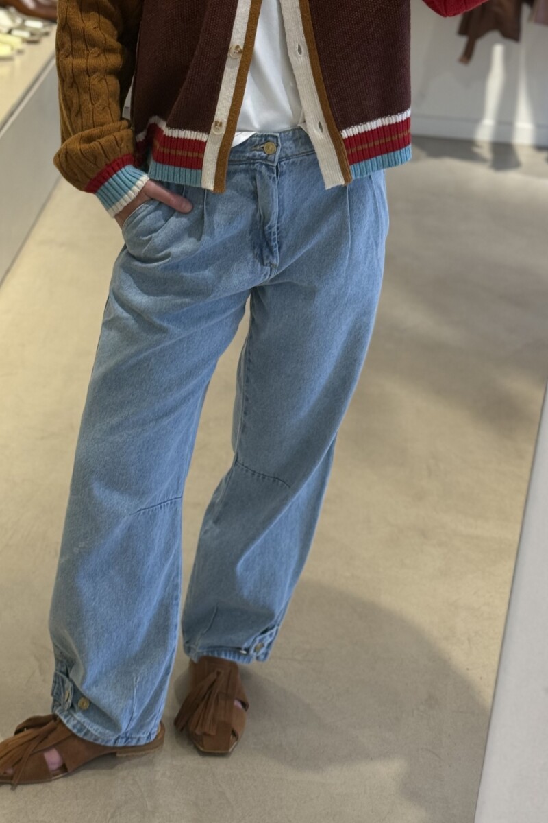 JEAN GAUCHO COOL Celeste