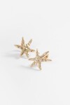 PREVENTA Caravanas clip estrellas dorado