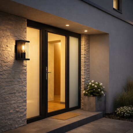 Aplique de pared estilo farol colonial 29.5cm Aplique de pared estilo farol colonial 29.5cm