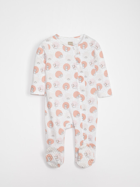 Pack x2 enterito pijama estampado Marie Rosa