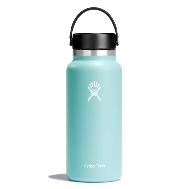 Botella Hydro Flask 32 OZ (0.94 L) WIDE FLEX CAP DEW - Celeste Botella Hydro Flask 32 OZ (0.94 L) WIDE FLEX CAP DEW - Celeste